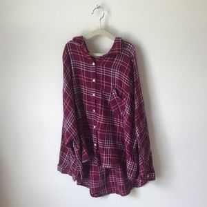 Aeropostale plaid long sleeve